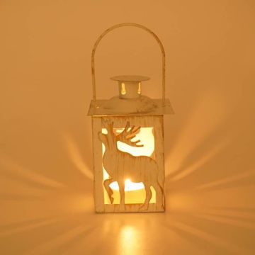 Lantern Deer with candle