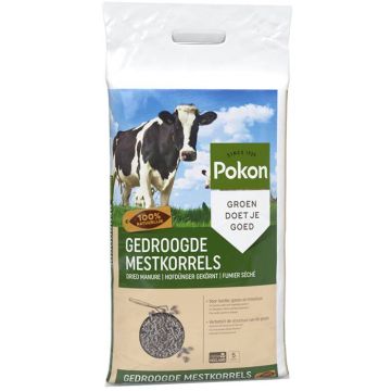 Pokon gedroogde mestkorrels 5kg