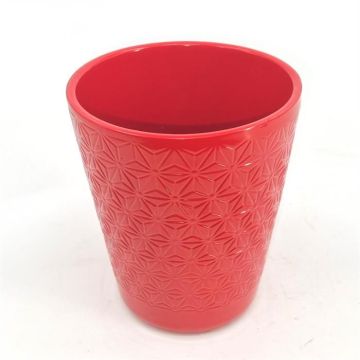 Red Star Pot Ceramic